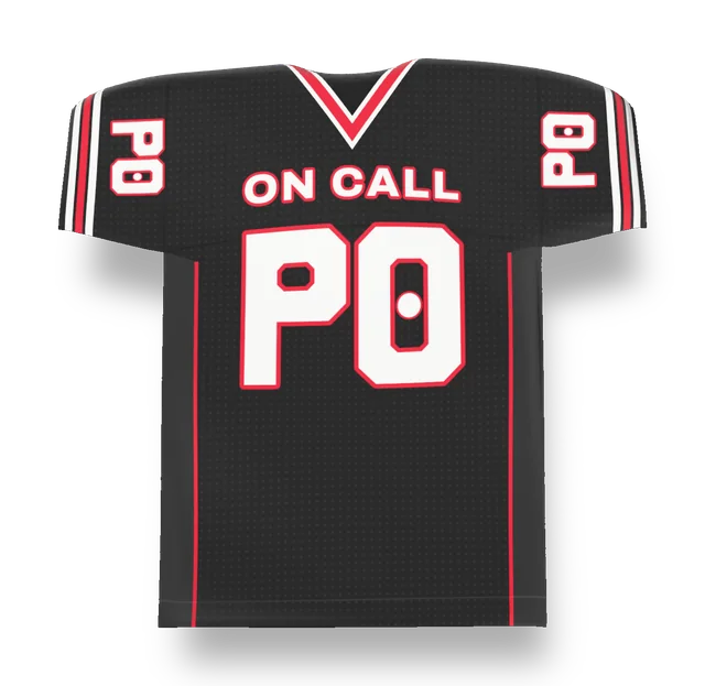 On Call Football Jersey